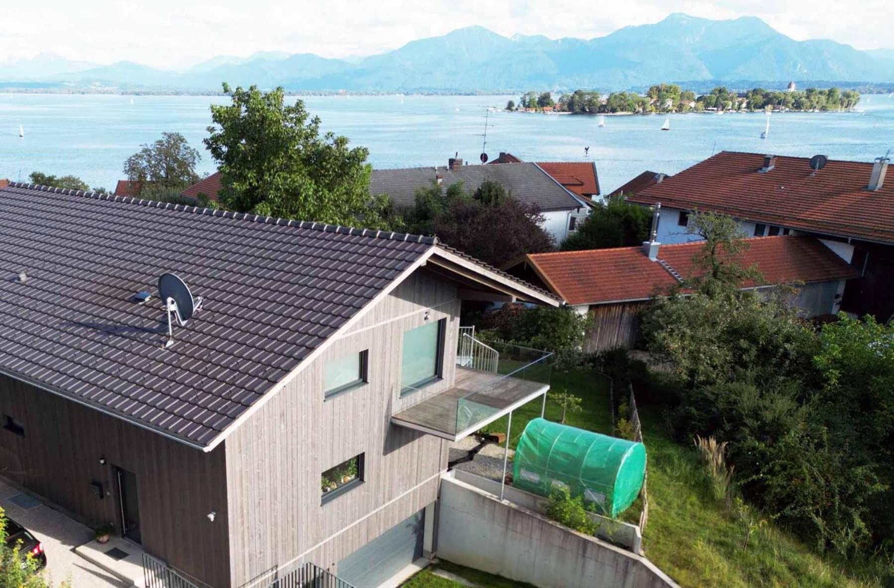 Lieblingseck Nachhaltige 5 Sterne Ferienwohnung Direkt Am Chiemsee غشتات أم كيمزي المظهر الخارجي الصورة